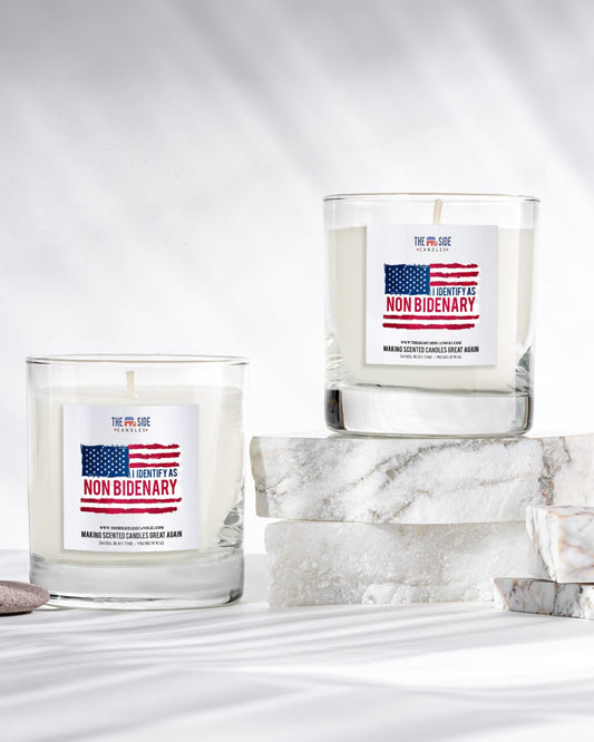 I identify As Non Bidenary - Soy Wax Candle