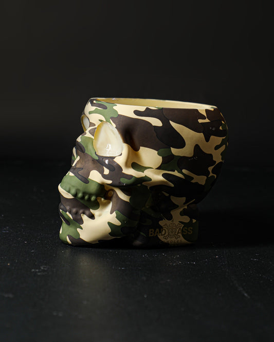 The Camouflage Badass Skull (24oz)