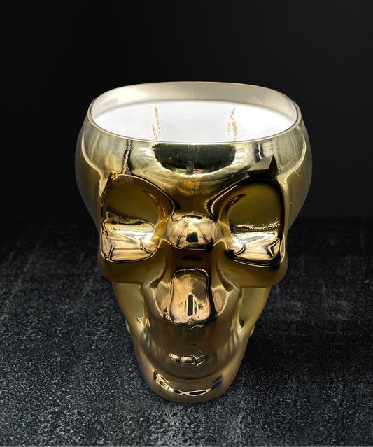 The Grand Gold Badass Skull (40oz)