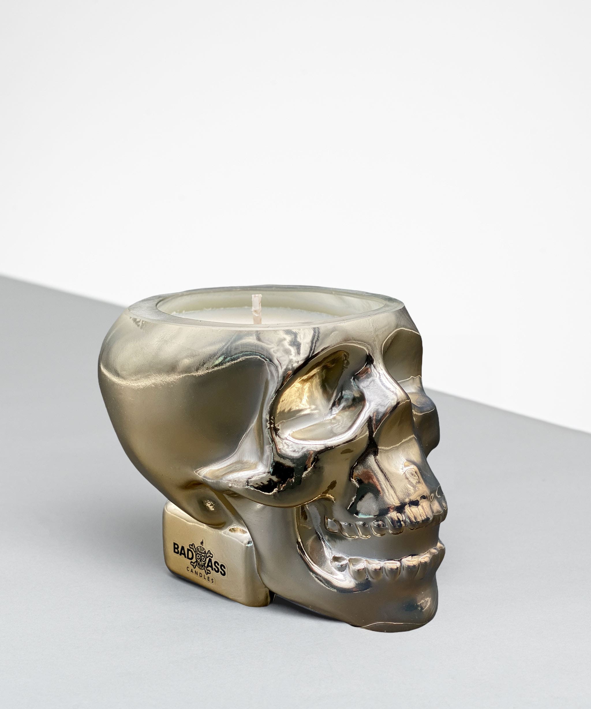 The Mini Gold Badass Skull (11oz)